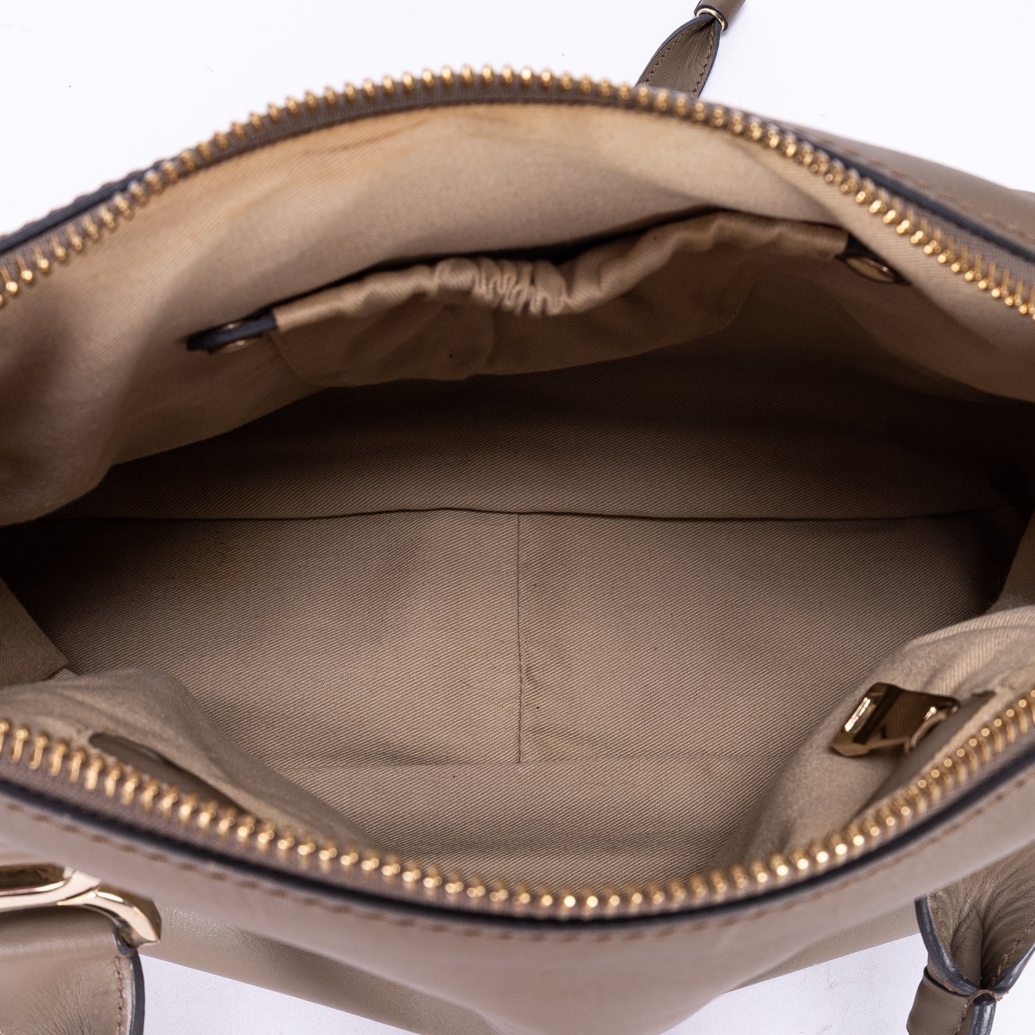 Shoulder Bag Marcie Medium Brown Calfskin Leather