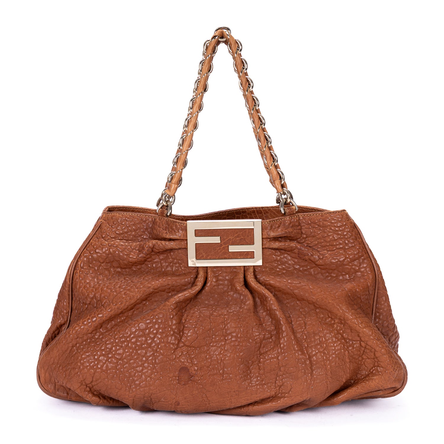 Shoulder Bag Mia Hobo Bag Tan Textured Leather