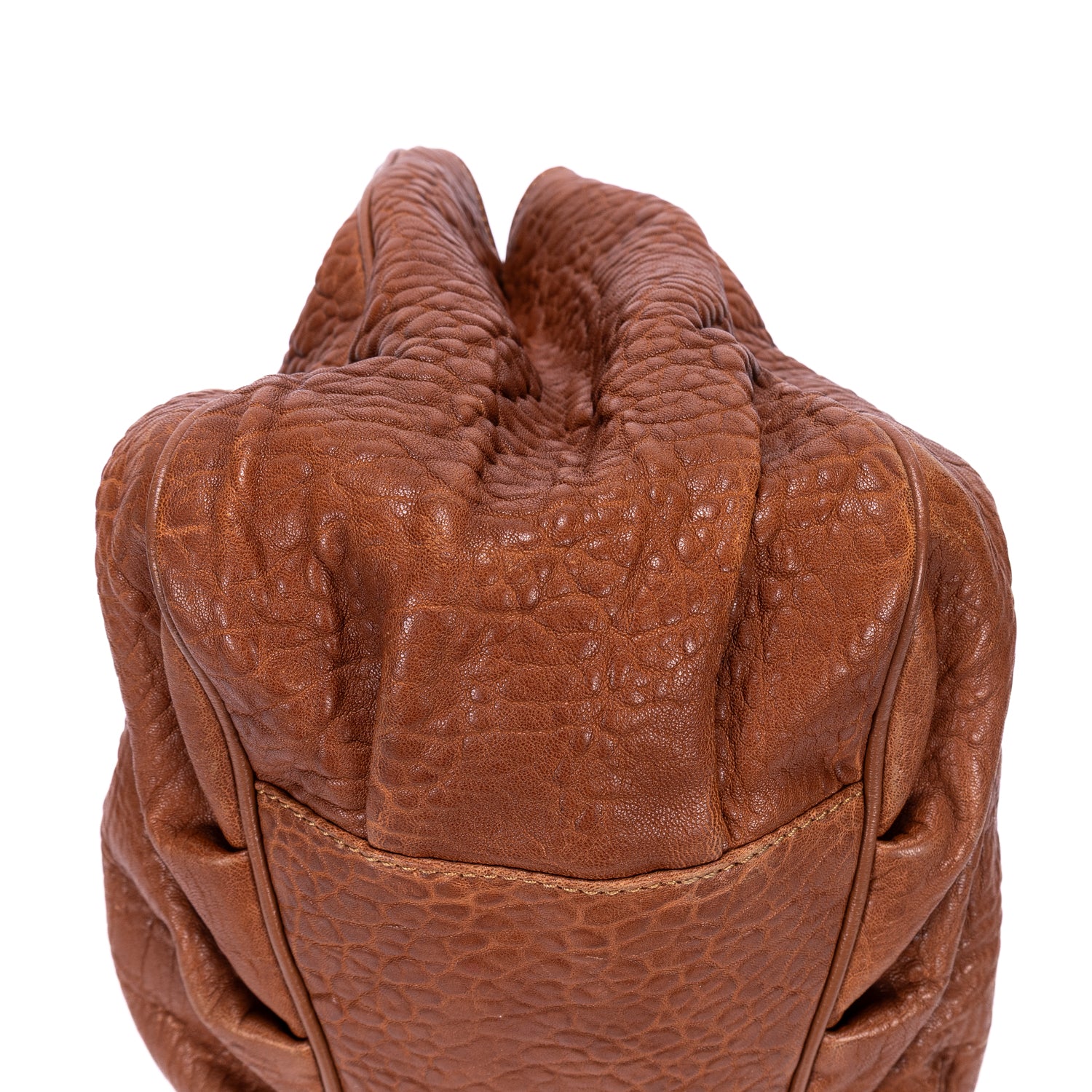 Shoulder Bag Mia Hobo Bag Tan Textured Leather
