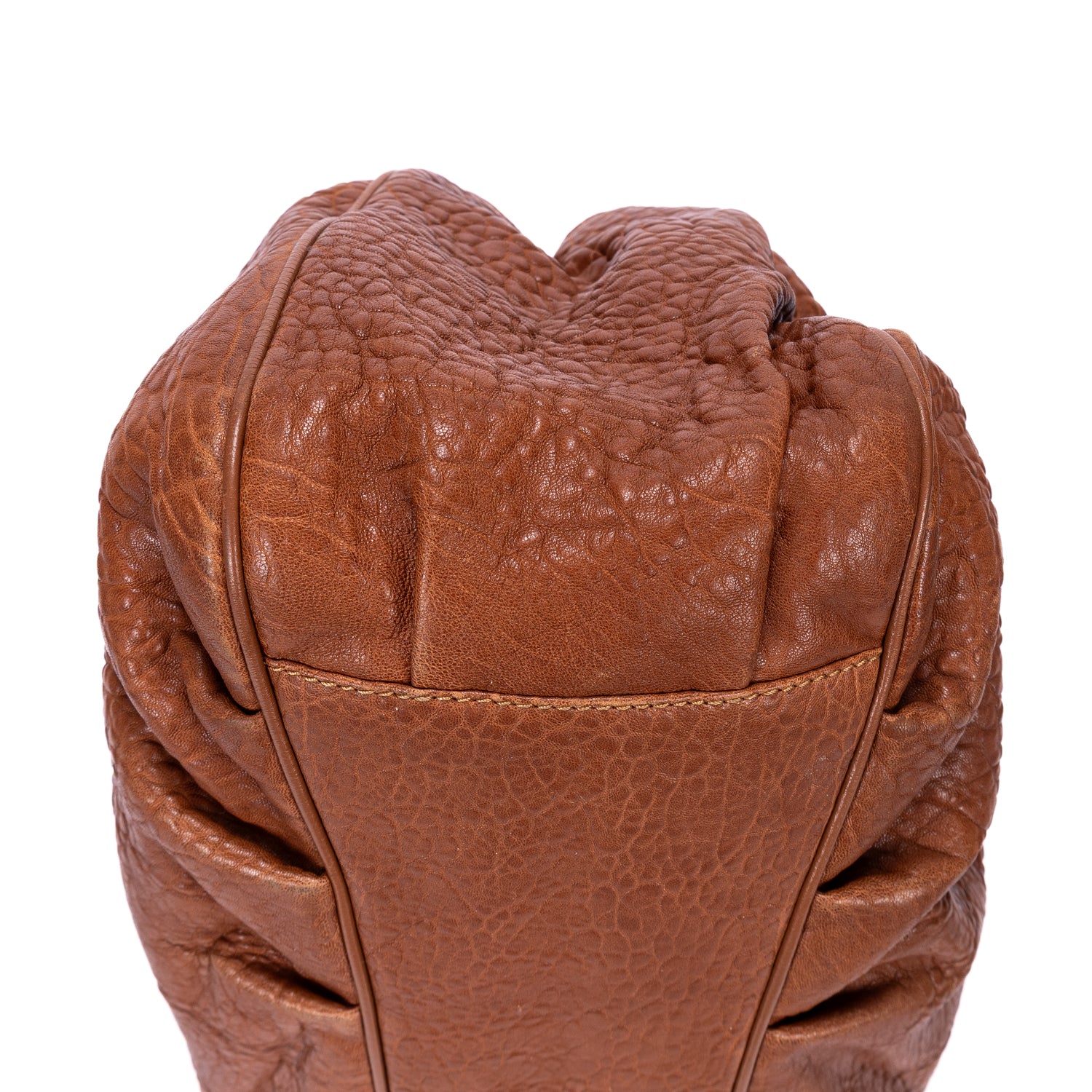 Shoulder Bag Mia Hobo Bag Tan Textured Leather