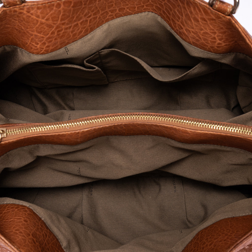 Shoulder Bag Mia Hobo Bag Tan Textured Leather