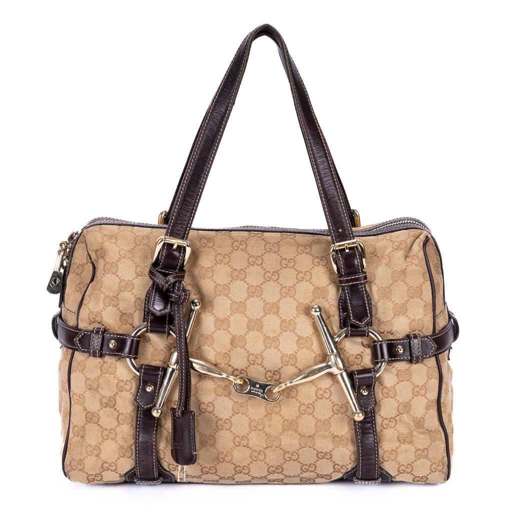 Shoulder Bag Ltd. Ed. 85th Anniversary Boston Beige Monogram Canvas