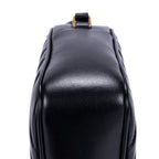 Shoulder Bag Lou Camera Bag Black Quilted Chevron Leather
