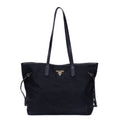 Bolso de Hombro de Compras, Lona de Nailon Negra
