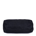 Bolso de Hombro de Compras, Lona de Nailon Negra