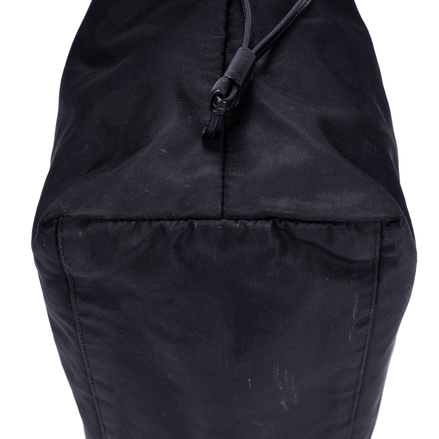 Bolso de Hombro de Compras, Lona de Nailon Negra