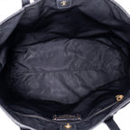 Bolso de Hombro de Compras, Lona de Nailon Negra