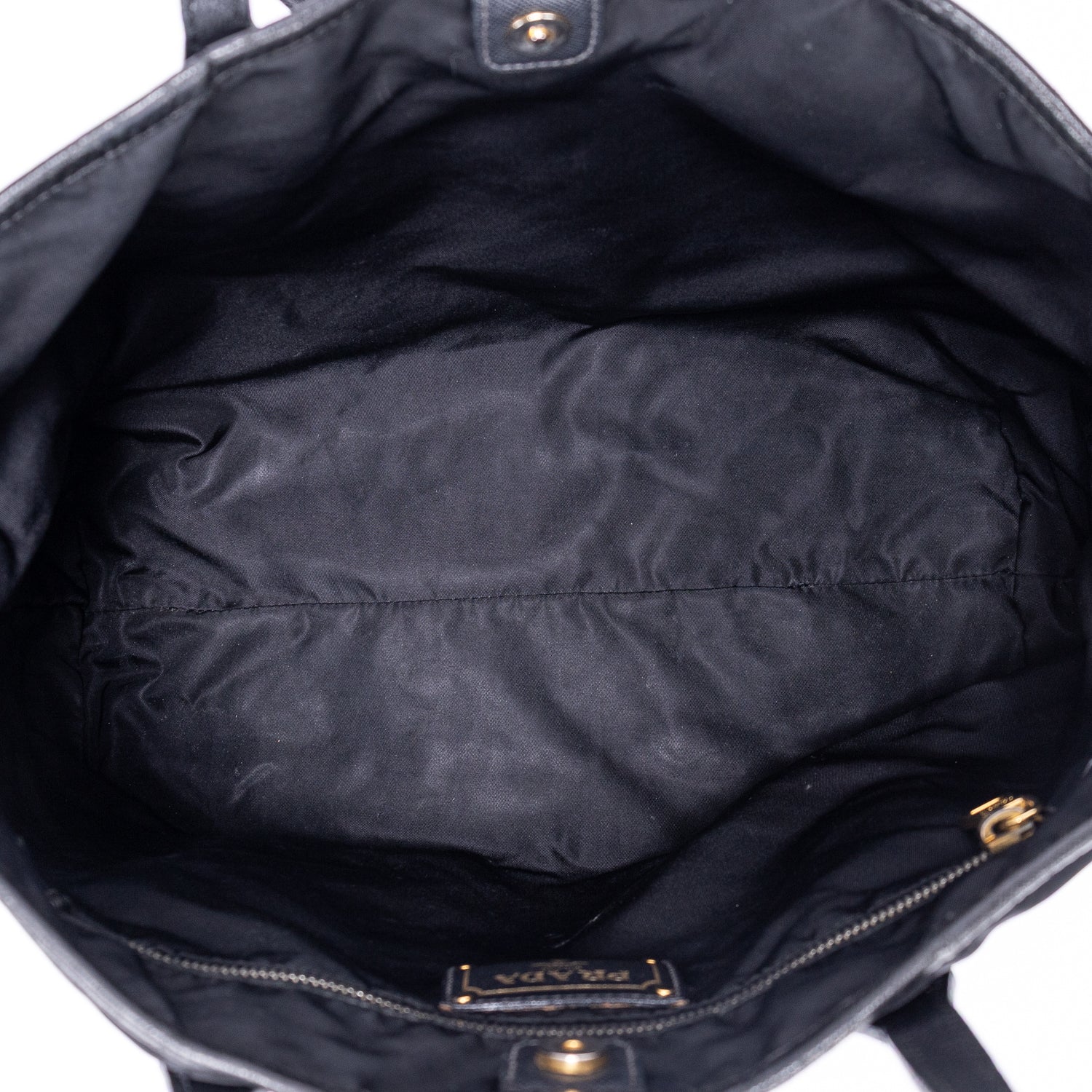 Bolso de Hombro de Compras, Lona de Nailon Negra