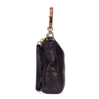 Bolso de mano Bamboo Diana Hobo de piel de becerro negra