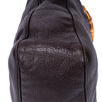 Bolso de mano Bamboo Diana Hobo de piel de becerro negra