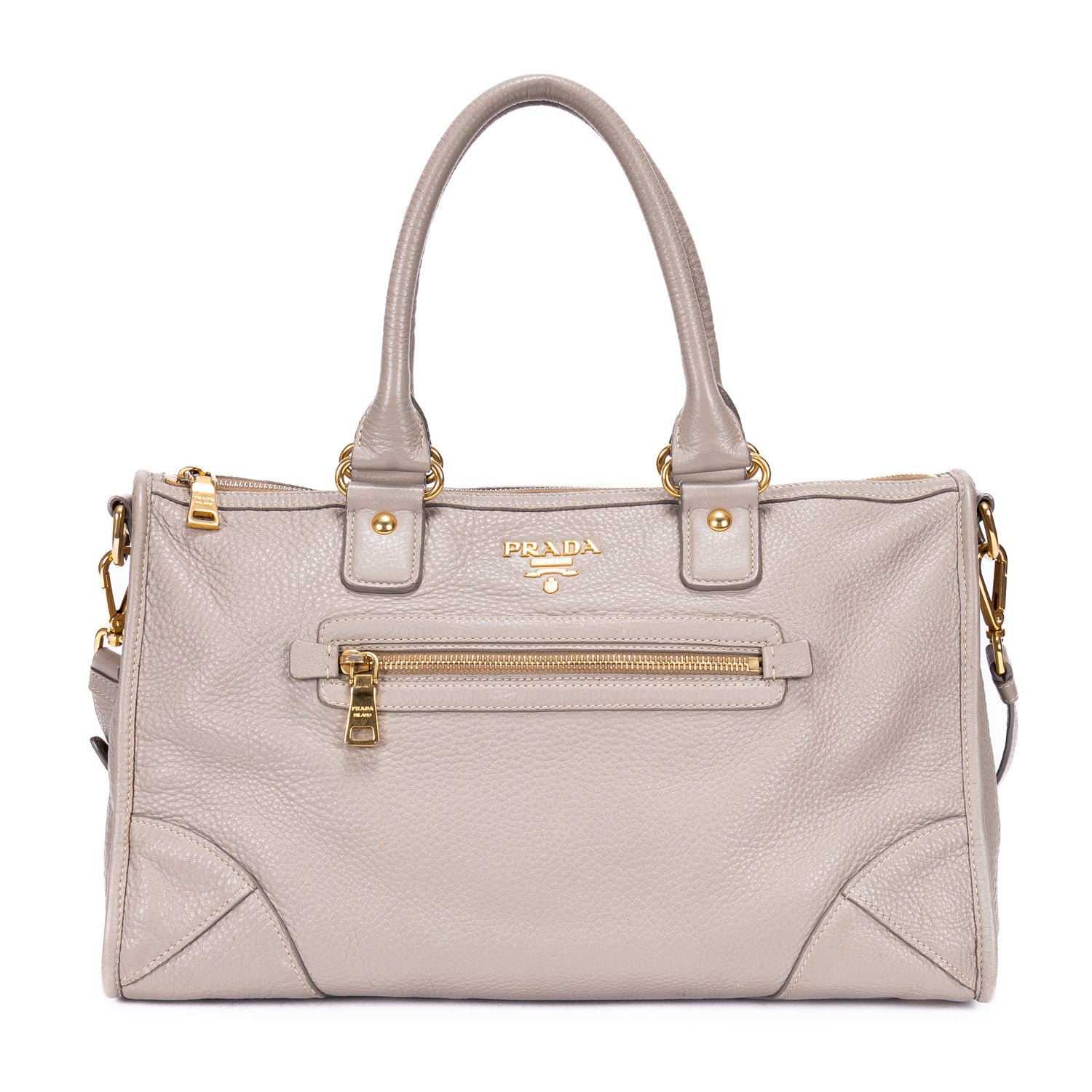 Handbag Motor Tote Grey Vitello Phenix