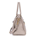 Handbag Motor Tote Grey Vitello Phenix