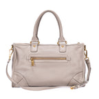 Handbag Motor Tote Grey Vitello Phenix