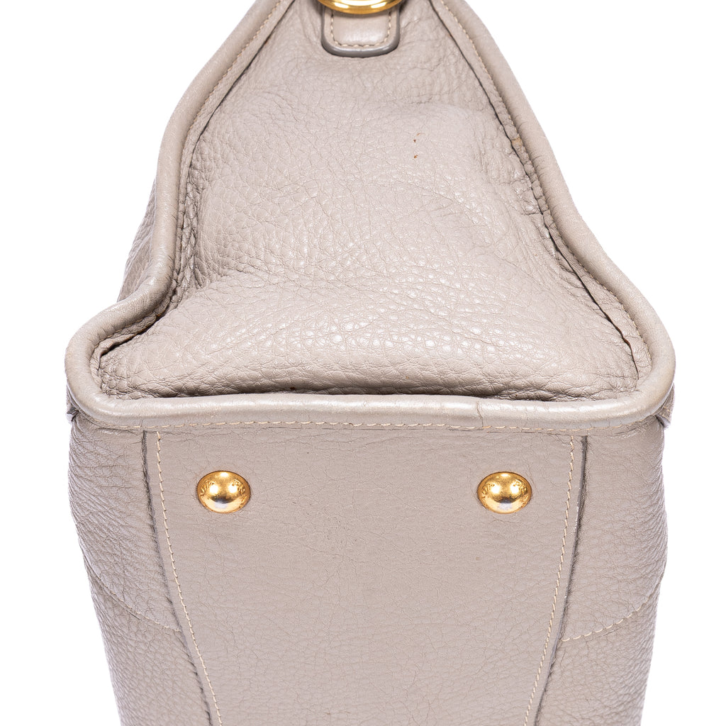 Handbag Motor Tote Grey Vitello Phenix