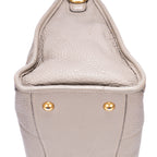 Handbag Motor Tote Grey Vitello Phenix