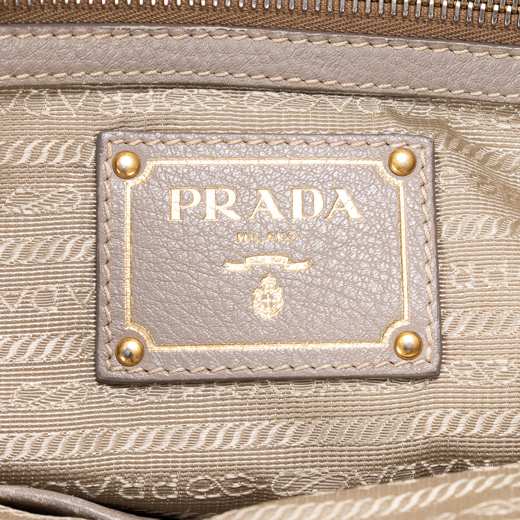 Handbag Motor Tote Grey Vitello Phenix