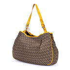 Bolso de Hombro Zucchino Hobo Lona Zucca Beige