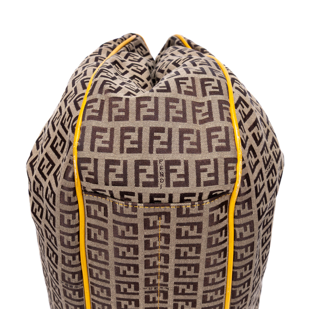 Bolso de Hombro Zucchino Hobo Lona Zucca Beige