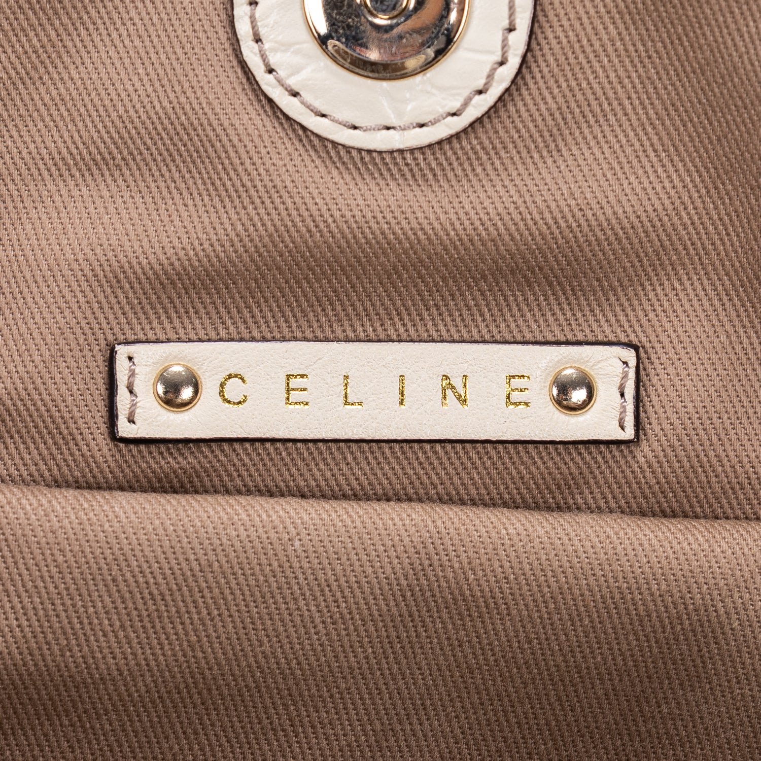 Handbag Bittersweet Hobo Beige Triomphe Canvas