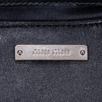 Shoulder Bag Matelasse Tote Black Nappa Matelasse Leather