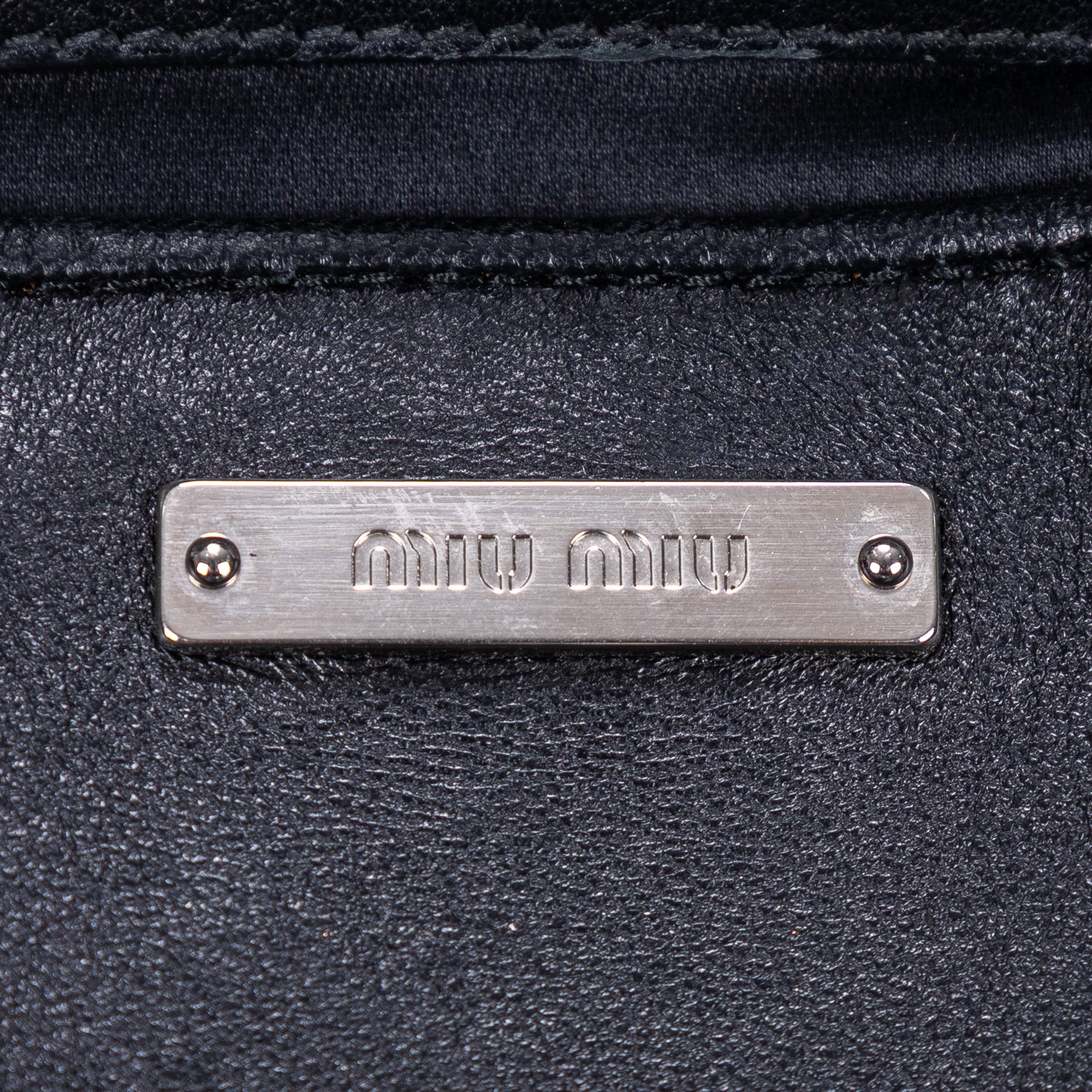 Shoulder Bag Matelasse Tote Black Nappa Matelasse Leather