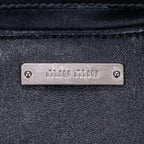 Bolso de Hombro Matelassé Tote Piel Napa Matelassé Negra