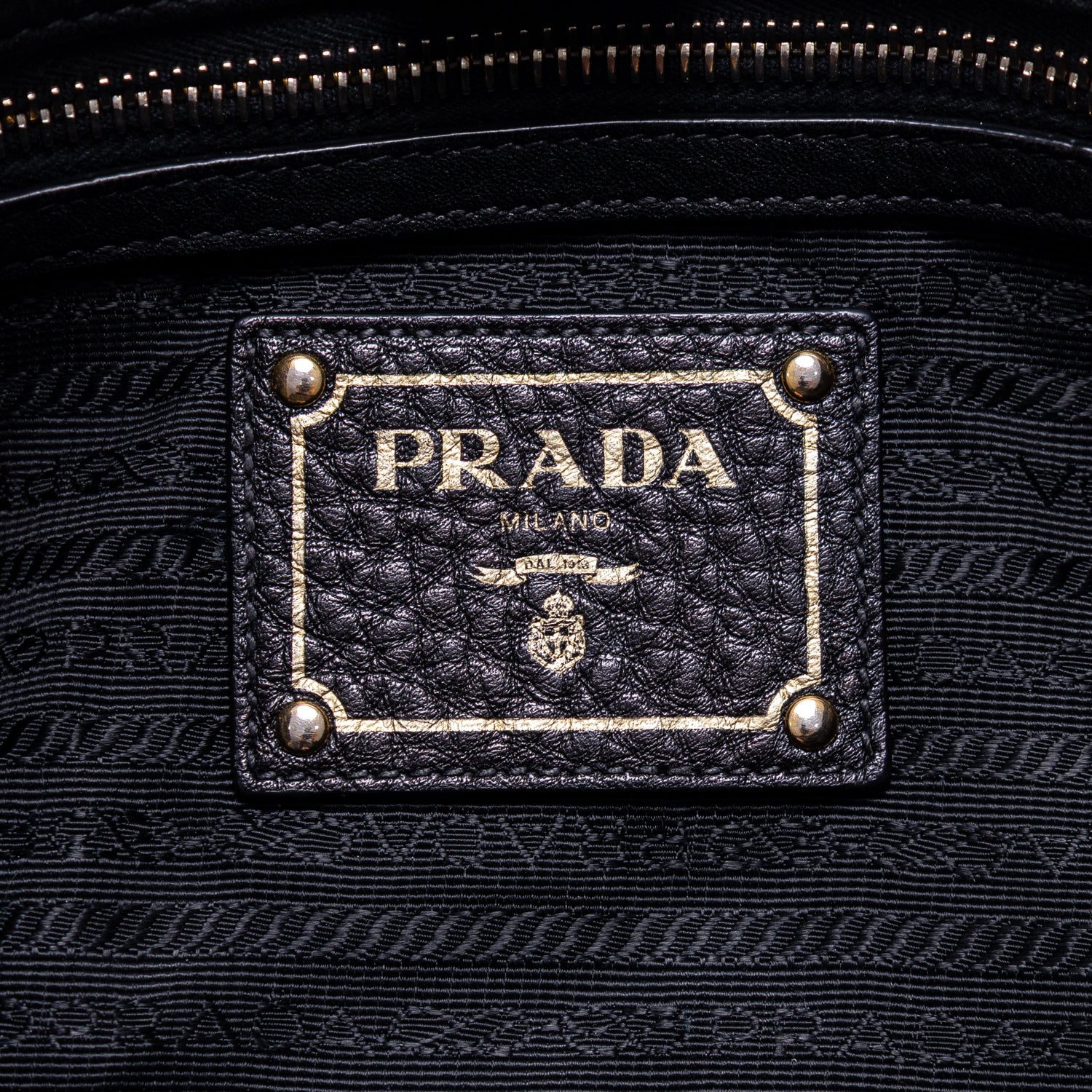 Sac d'Épaule Pochette Latérale Cabas Cuir Vitello Daino Noir
