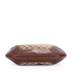 Shoulder Bag Charlotte Hobo Beige Monogrammed Canvas