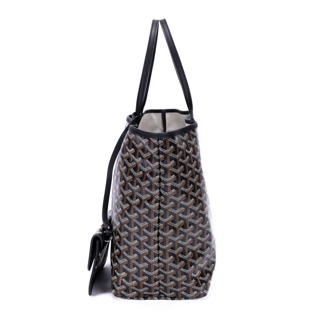 Shoulder Bag Saint Louis PM Black Goyardine Coated Canvas