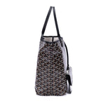 Sac Épaule Saint Louis PM Toile Enduite Goyardine Noire
