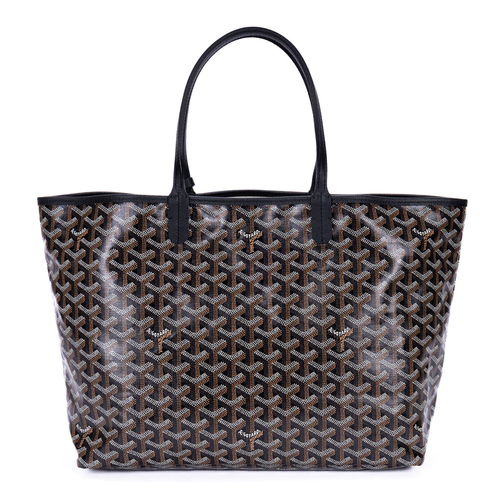 Shoulder Bag Saint Louis PM Black Goyardine Coated Canvas