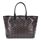 Shoulder Bag Saint Louis PM Black Goyardine Coated Canvas