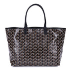 Sac Épaule Saint Louis PM Toile Enduite Goyardine Noire