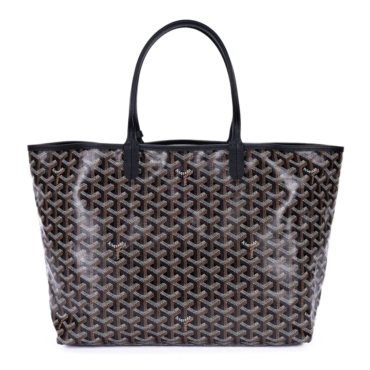 Sac Épaule Saint Louis PM Toile Enduite Goyardine Noire