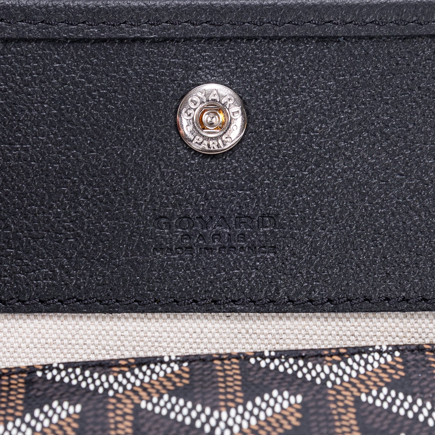 Shoulder Bag Saint Louis PM Black Goyardine Coated Canvas