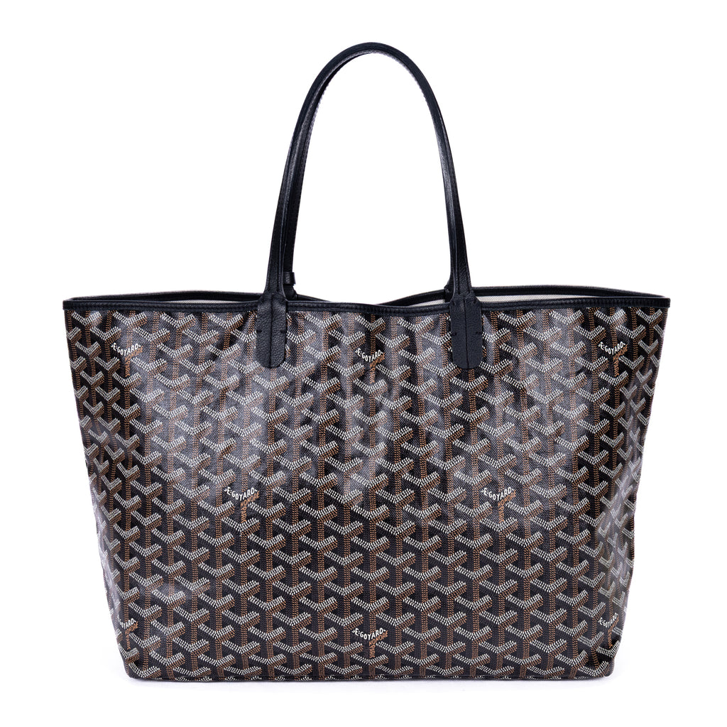 Shoulder Bag Saint Louis PM Black Goyardine Coated Canvas