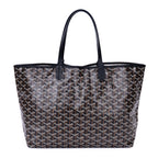Shoulder Bag Saint Louis PM Black Goyardine Coated Canvas