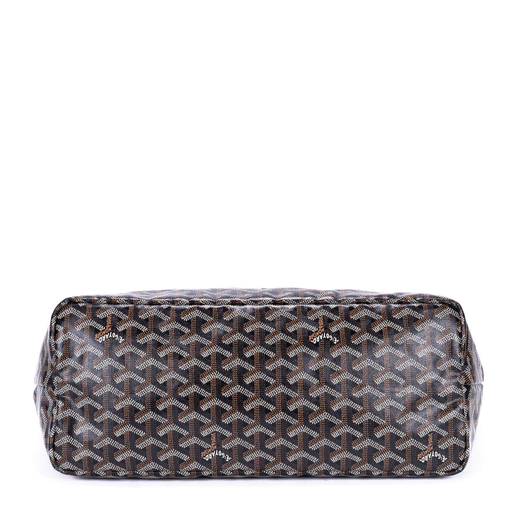 Shoulder Bag Saint Louis PM Black Goyardine Coated Canvas