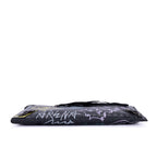Clutch Graffiti Clutch Black Graffiti Print Leather