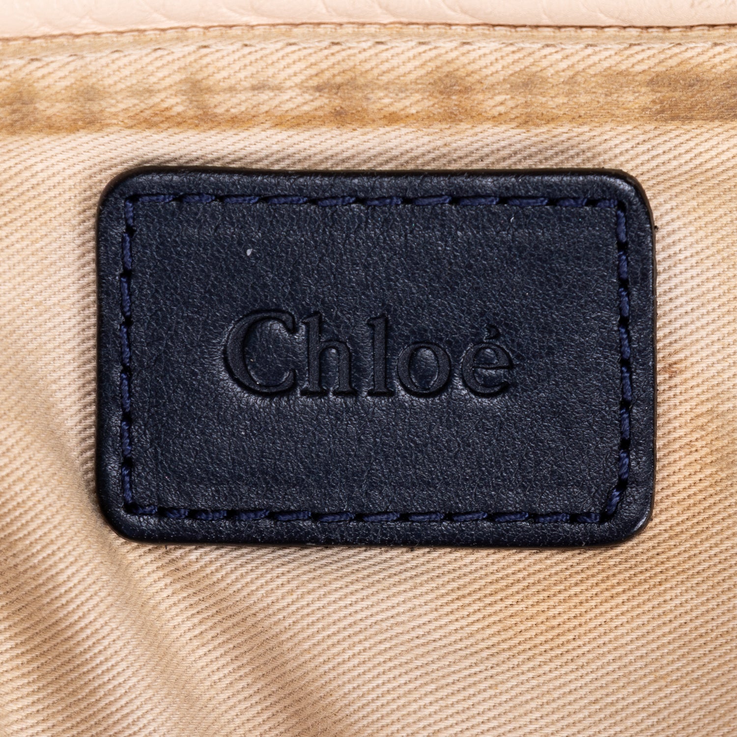 Shoulder Bag Medium Paraty Medium Navy Grained Calfskin Leather