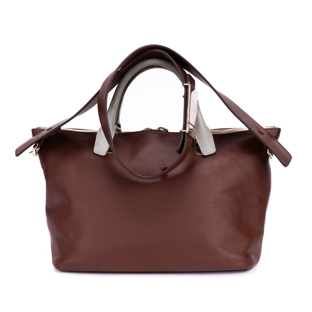 Sac à Bandoulière Bailey Convertible 2-en-1 en Cuir de Veau Marron