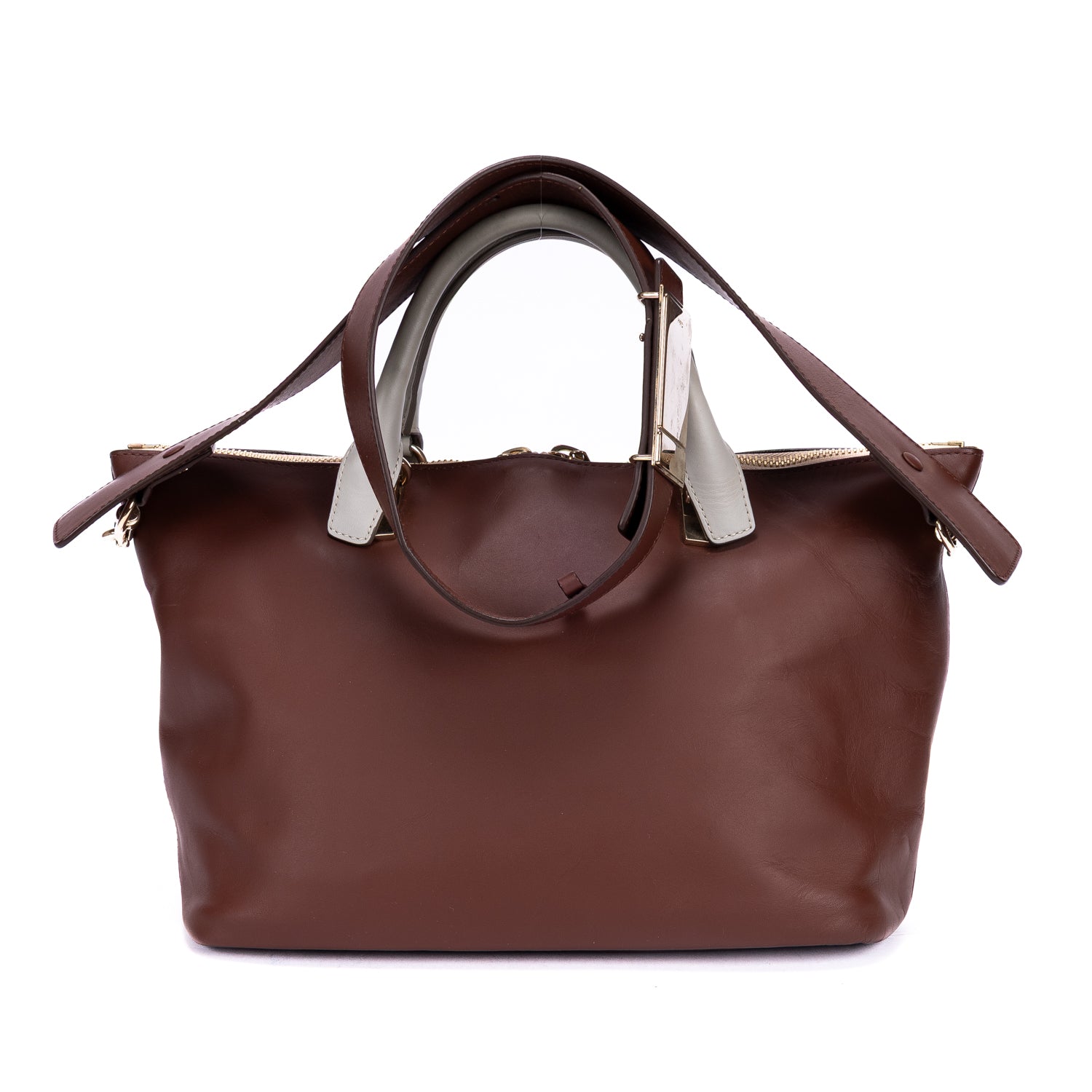 Sac à Bandoulière Bailey Convertible 2-en-1 en Cuir de Veau Marron