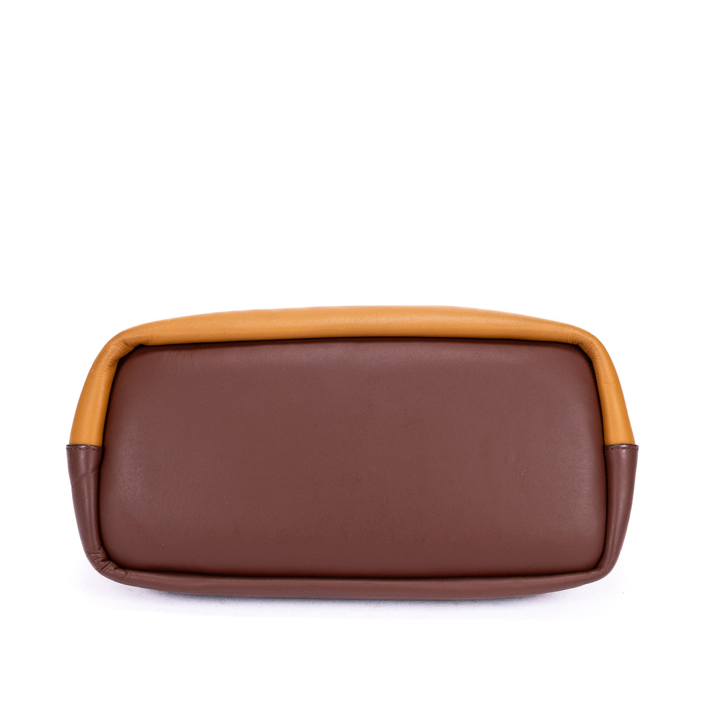 Sac à Bandoulière Bailey Convertible 2-en-1 en Cuir de Veau Marron