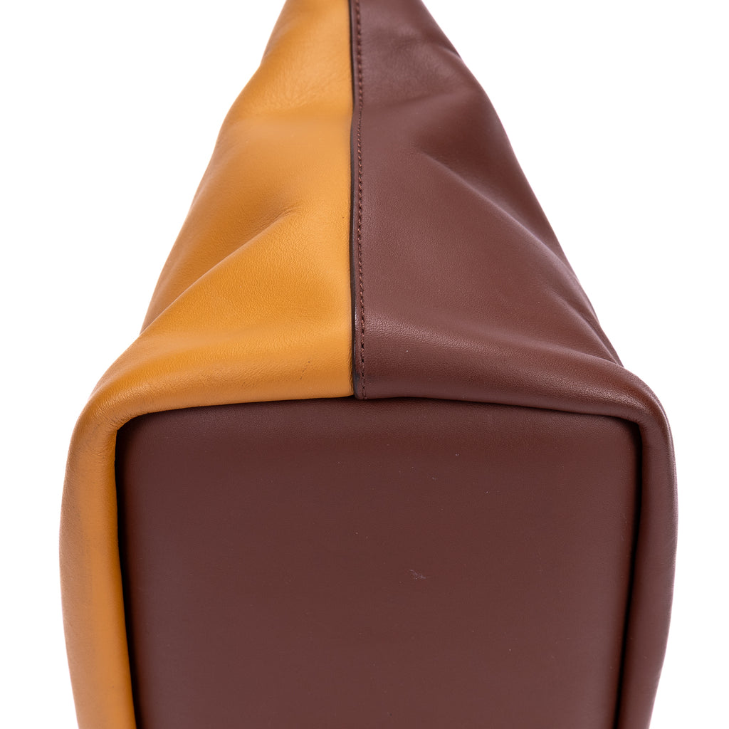 Sac à Bandoulière Bailey Convertible 2-en-1 en Cuir de Veau Marron
