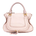 Shoulder Bag Medium Marcie Medium Light Pink Grained Calfskin Leather