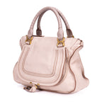 Shoulder Bag Medium Marcie Medium Light Pink Grained Calfskin Leather