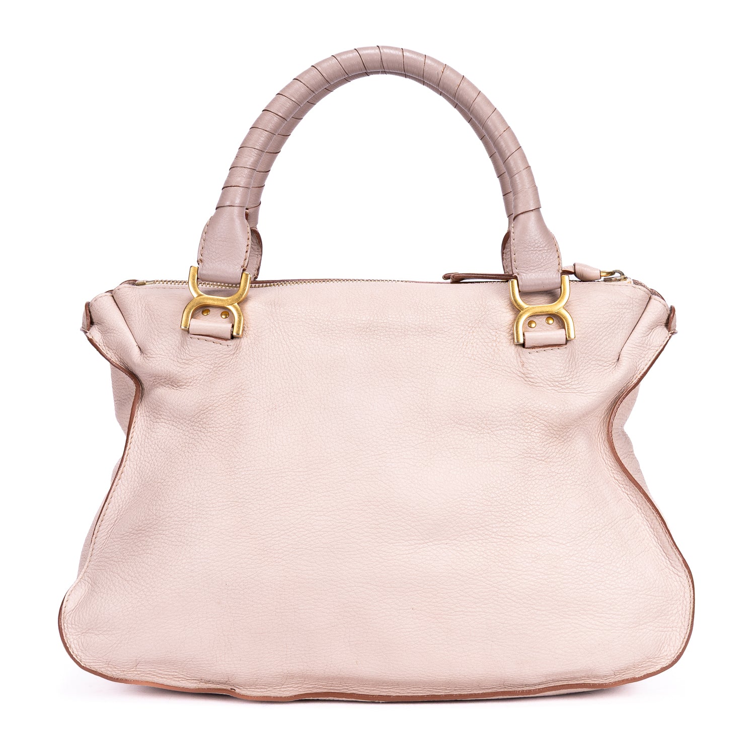 Shoulder Bag Medium Marcie Medium Light Pink Grained Calfskin Leather