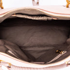 Shoulder Bag Medium Marcie Medium Light Pink Grained Calfskin Leather