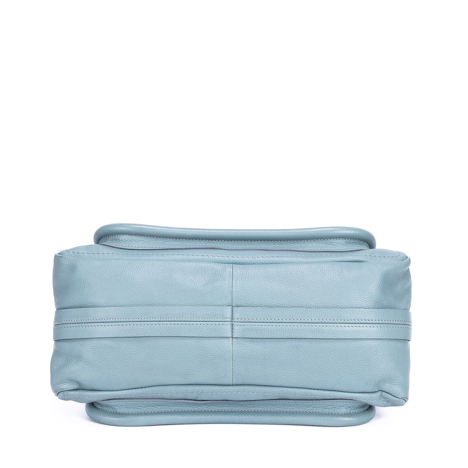 Shoulder Bag Medium Paraty Medium Light Blue Grained Calfskin Leather