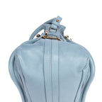 Shoulder Bag Medium Paraty Medium Light Blue Grained Calfskin Leather
